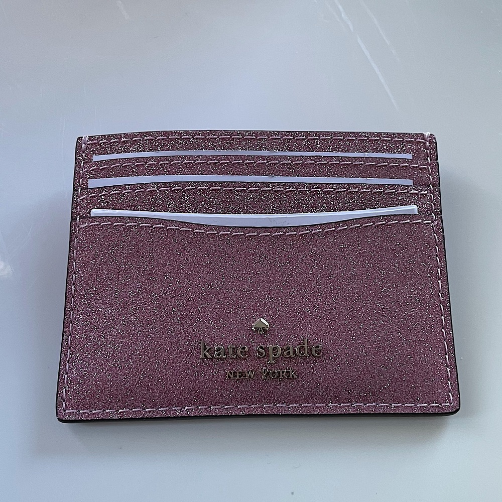 Lola Glitter Boxed Small Slim Cardholder
